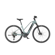 KTM MACINA CROSS SX ELITE  D 46 Női elektromos crosstrekking kerékpár ROYAL TEAL MATT színben