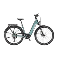 KTM MACINA GRAN 820  US 56 Unisex elektromos trekking- túra kerékpár GREEN PURPLE FLIP MATT színben