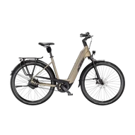 KTM MACINA CITY 810 BELT  US 43 Unisex elektromos városi kerékpár OLIVE PEARL MATT színben