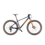 KTM MYROON EXONIC  S/38 MTB kerékpár TRANSPARENT BLUE ON CARBON színben