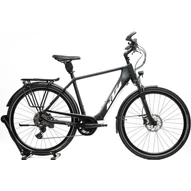 KTM MACINA TOUR CX625 LTD64 BLACK MATT (WHITE+GREY) 2024 Férfi Elektromos Trekking Kerékpár
