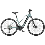 KTM MACINA CROSS SX ELITE TRAPÉZ ROYAL TEAL MATT (BLACK GLOSSY) 2026 NŐI ELEKTROMOS CROSS TREKKING KERÉKPÁR