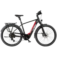 KTM MACINA ETOUR PRO LTD (S) BLACK MATT ( WHITE+RED ) FÉRFI ELEKTROMOS TREKKING KERÉKPÁR 2023