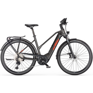 KTM Macina Sport 720 TRAPÉZ machine grey (orange+black) Női Elektromos Trekking Kerékpár 2023