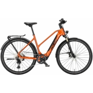 KTM MACINA SPORT SX 10 TRAPÉZ burnt orange (black) 2024 Női Elektromos Trekking Kerékpár