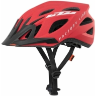 KTM Factory Line Helmet RED MATT Kerékpáros Bukósisak
