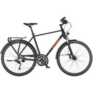 KTM LIFE 1964 TRAPÉZ BLACK MATT (CHROME ORANGE) 2022 NŐI TREKKING KERÉKPÁR