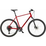 KTM X-LIFE CROSS TRAPÉZ CHROME RED (BLACK+SILVER) 2022 NŐI CROSS KERÉKPÁR