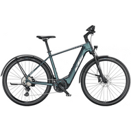 KTM MACINA CROSS LFC GREENPURPLE-FLIP MATT (SILVER+BLUE) FÉRFI ELEKTROMOS CROSS KERÉKPÁR 2022