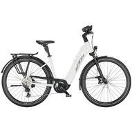 KTM MACINA STYLE 720 EASY ENTRY metallic white (grey+night red) Uniszex Elektromos Trekking Kerékpár 2022