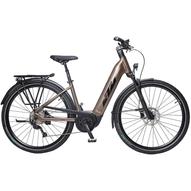 KTM MACINA TOUR P510 EASY ENTRY oak (black+orange) Unisex Elektromos Trekking Kerékpár 2022