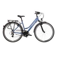 KROSS TRANS 2.0 D BLUE / WHITE 2022 NŐI TREKKING KERÉKPÁR