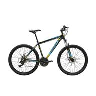 NEUZER DUSTER HOBBY DISC 27,5" FEKETE/TÜRKIZ-SÁRGA FÉRFI MTB KERÉKPÁR