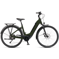 Winora Tria 10 Wave MOSSGREEN Uniszex Elektromos Trekking Kerékpár 2022