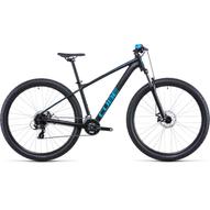 CUBE AIM 27,5" BLACK N BLUE 2022 FÉRFI MTB KERÉKPÁR