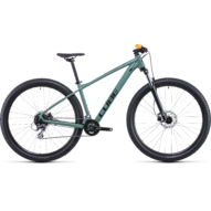 Cube Aim Pro 29" 2022 olive'n'orange MTB kerékpár