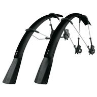 SKS-GERMANY RACEBLADE PRO XL KERÉKPÁR SÁRVÉDŐ SZETT FÉNYES FEKETE