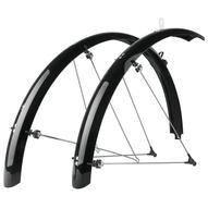 SKS-Germany Bluemels Trekking 28" kerékpár sárvédő szett [fekete, 53 mm]