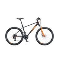 KTM CHICAGO DISC 272 BLACK MATT (ORANGE) 2021 FÉRFI MTB KERÉKPÁR