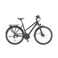 KTM LIFE SPACE TRAPÉZ METALLIC BLACK (COTTO MATT) 2021 NŐI TREKKING KERÉKPÁR