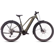 CUBE REACTION HYBRID PRO 800 ALLROAD DUSTYOLIVE´N´GOLD - 2025 - MTB ELEKTROMOS KERÉKPÁR - TRAPEZE S - 27,5"