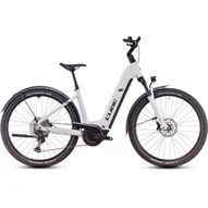 CUBE NURIDE HYBRID EXC 800 ALLROAD COTTON´N´SILVER - 2025 - CROSS TREKKING ELEKTROMOS KERÉKPÁR - EASY ENTRY 46 CM