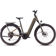 CUBE KATHMANDU HYBRID PRO 800 DUSTYOLIVE´N´GOLD - 2025 - TREKKING ELEKTROMOS KERÉKPÁR - EASY ENTRY 54 CM