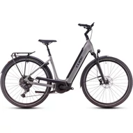 CUBE SUPREME HYBRID SLX 625 GREY´N´LUNAR - 2025 - VÁROSI ELEKTROMOS KERÉKPÁR - EASY ENTRY 46 CM