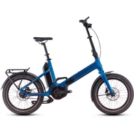 CUBE FOLD HYBRID COMFORT 500 ELECTRICBLUE´N´REFLEX - 2025 - ÖSSZECSUKHATÓ VÁROSI ELEKTROMOS KERÉKPÁR - 20": ONE SIZE