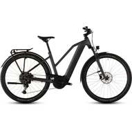 Cube Nuride Hybrid Performance 600 - Elektromos cross trekking kerékpár - slapgrey´n´black színben - Trapeze 54 cm - 2026
