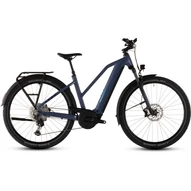 Cube Nuride Hybrid EXC 800 - Elektromos cross trekking kerékpár - jeansblue´n´blue színben - Trapeze 46 cm - 2026