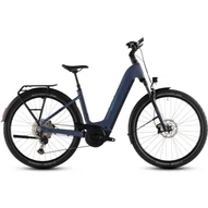 Cube Nuride Hybrid EXC 800 - Elektromos cross trekking kerékpár - jeansblue´n´blue színben - Easy Entry 62 cm - 2026