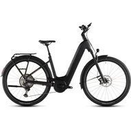 Cube Nuride Hybrid SLX 800 - Elektromos cross trekking kerékpár - black´n´gold színben - Easy Entry 58 cm - 2026
