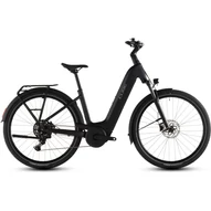 Cube Touring Hybrid ONE 600 - Elektromos trekking kerékpár - coal´n´chrome színben - Easy Entry 58 cm - 2026