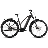 Cube Touring Hybrid Comfort SLX 800 - Elektromos trekking kerékpár - charcoal´n´chrome színben - Trapeze 46 cm - 2026