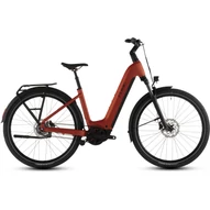 Cube Touring Hybrid Comfort SLX 800 - Elektromos trekking kerékpár - chilli´n´chrome színben - Easy Entry 54 cm - 2026