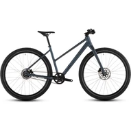 Cube Editor Pro - városi kerékpár - mineralblue´n´chrome színben - Trapeze 46 cm - 2026