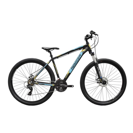 NEUZER JUMBO HOBBY DISC 29" FEKETE/TÜRKIZ-SÁRGA FÉRFI MTB KERÉKPÁR