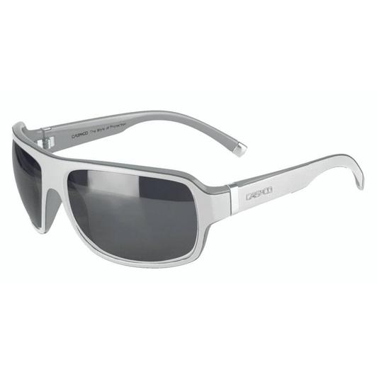 CASCO SX-61 BICOLOR WHITE SILVER NAPSZEMÜVEG