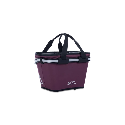 CUBE ACID HANDLEBAR BASKET CITY 15 FILINK RED KORMÁNY KOSÁR