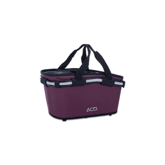 CUBE ACID CARRIER BASKET CITY 20 RILINK RED CSOMAGTARTÓ KOSÁR