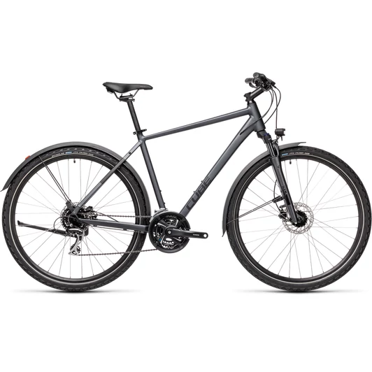 CUBE NATURE ALLROAD IRIDIUM´N´BLACK 28" XS/46CM 2021