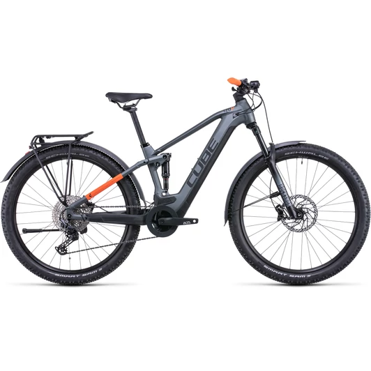 CUBE STEREO HYBRID 120 PRO ALLROAD 625 FLASHGREY´N´ORANGE 29 FÉRFI ELEKTROMOS ÖSSZTELESZKÓPOS MTB KERÉKPÁR 2022