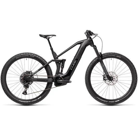 CUBE STEREO HYBRID 140 HPC RACE 625 BLACK´N´GREY FÉRFI ELEKTROMOS ÖSSZTELESZKÓPOS MTB KERÉKPÁR 2021