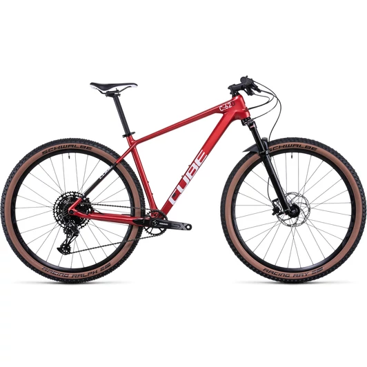 CUBE REACTION C:62 ONE RED N WHITE 29&quot; 2023 FÉRFI MTB KERÉKPÁR