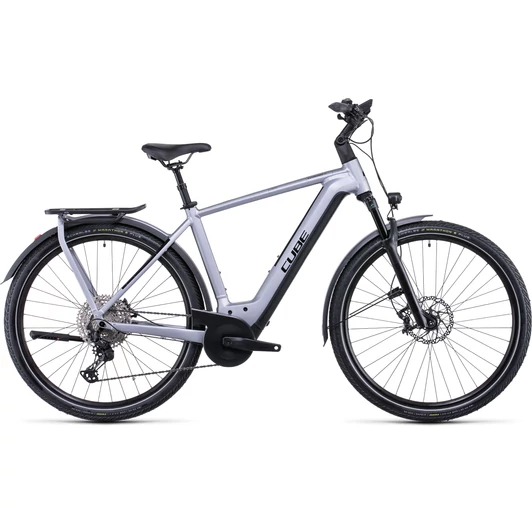 CUBE KATHMANDU HYBRID SL 750 POLARSILVER´N´BLACK FÉRFI ELEKTROMOS TREKKING KERÉKPÁR 2022