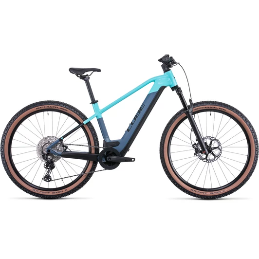 CUBE REACTION HYBRID SLT 750 29 DENIM´N´ICEBLUE FÉRFI ELEKTROMOS MTB KERÉKPÁR 2022