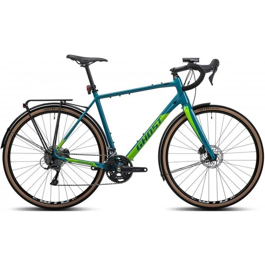 GHOST ROAD RAGE BASE EQ BLUE GREEN/LIME GREEN 2022 FÉRFI GRAVEL KERÉKPÁR