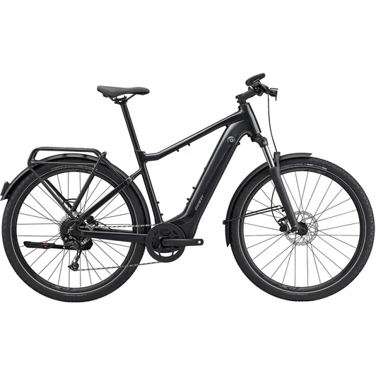 GIANT Explore E+ 2 GTS Gunmetal Black 2023 Férfi Elektromos Trekking Kerékpár