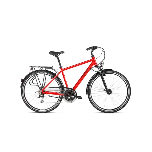 KROSS TRANS 3.0 M RED /BLACK 2022 FÉRFI TREKKING KERÉKPÁR